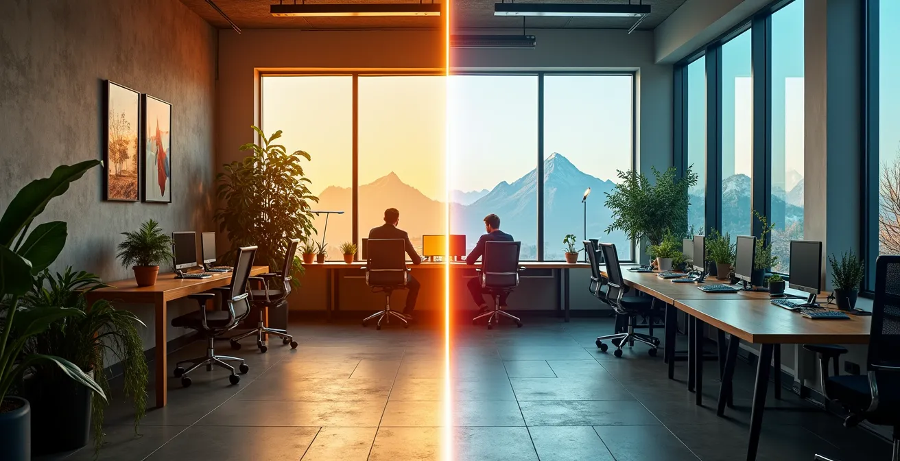 Kontrast zwischen Berliner Startup-Szene und Münchner Business-Kultur